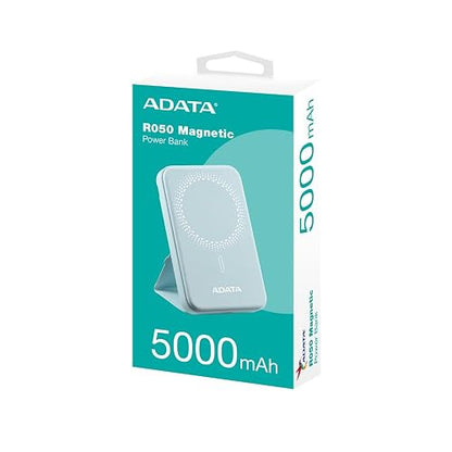 Power Bank BATERIA PORTATIL Recargable MAGNETICO 5,000 mAh, Azul PR050-11LB