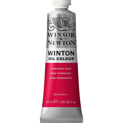 Winsor & Newton Winton Pintura al Óleo, Tubo de 37 ml - Tubo de 37 ml - Rosa (Permanent Rose 502)