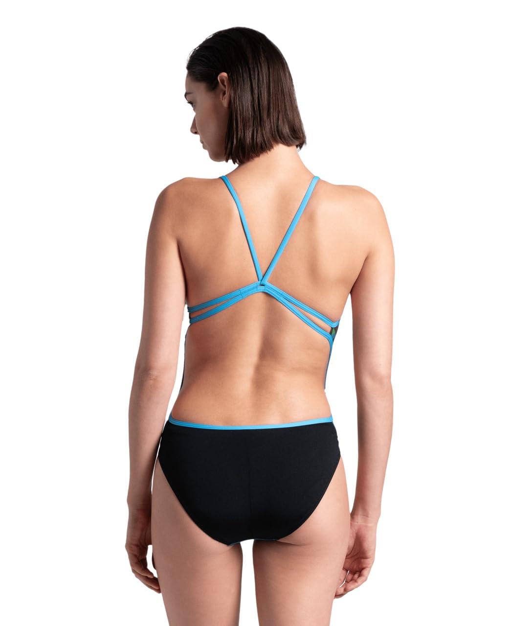 ARENA Performance Women's Pyramid Lace Back Swimsuit Traje de baño de una Sola Pieza Mujer
