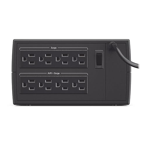 CyberPower CL2000VR 2000VA/1000W Regulador de Voltaje, Negro