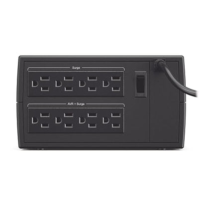 CyberPower CL2000VR 2000VA/1000W Regulador de Voltaje, Negro