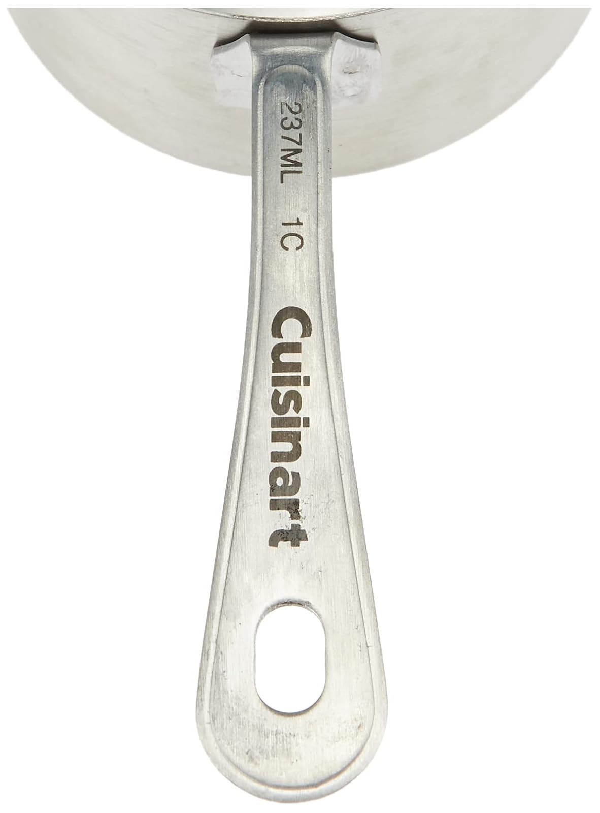 Cuisinart CTG-00-SMC - Juego de 4 tazas medidoras de acero inoxidable, color plateado