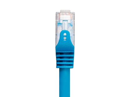 Monoprice Cat6 Ethernet Patch Cable - 35 feet - Blue | Snagless, RJ45, 550Mhz, UTP, CMP, Plenum, Pure Bare Copper Wire, 23AWG - Entegrade Series