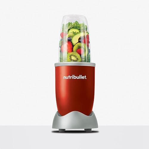 Nutribullet NBR-0804R-DL Personal Blender 6 piezas, 600W, Rojo