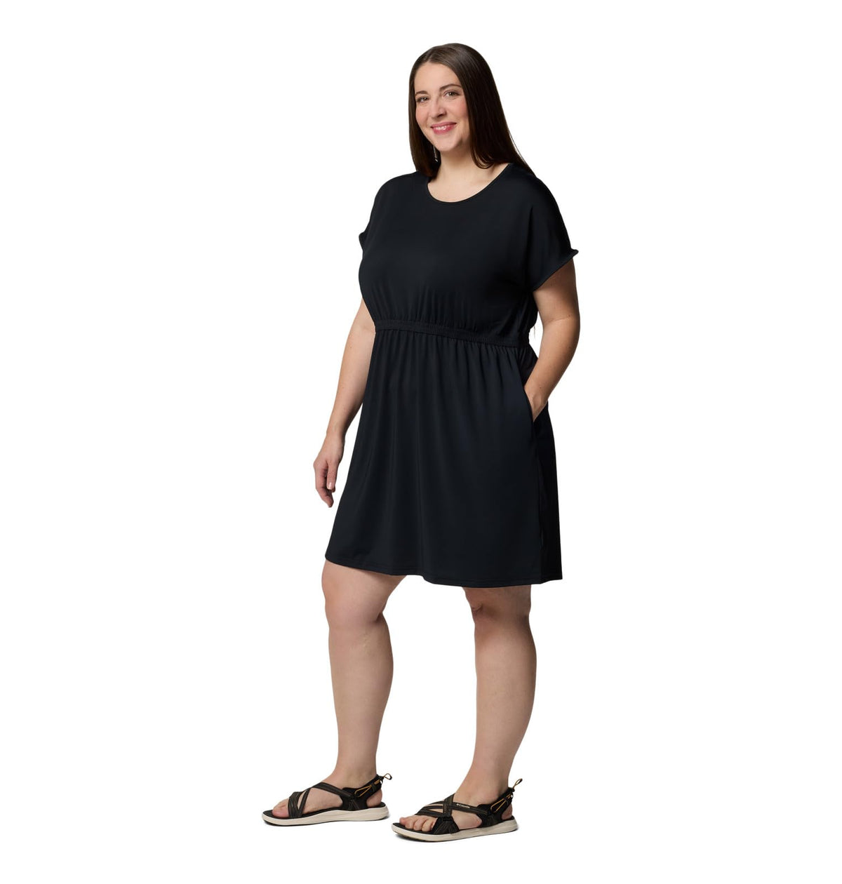 Columbia Chill River Short Sleeve Dress Vestido Mujer