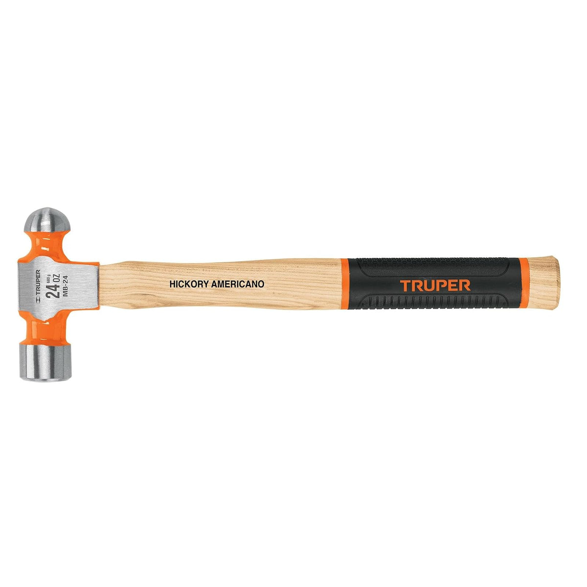 Truper Martillo de Bola con Cabeza de Acero - 24 oz