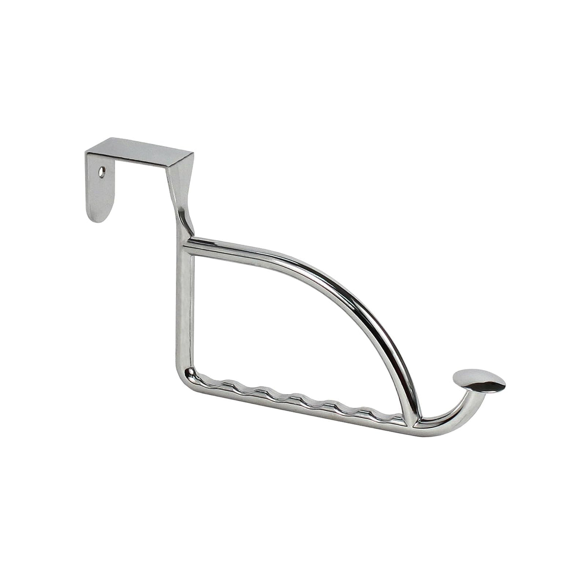 Spectrum Diversified Designs - Soporte y gancho, extensor sobre la puerta, recámara y lavadero, estante de secado para colgar ropa, chapado en cromo