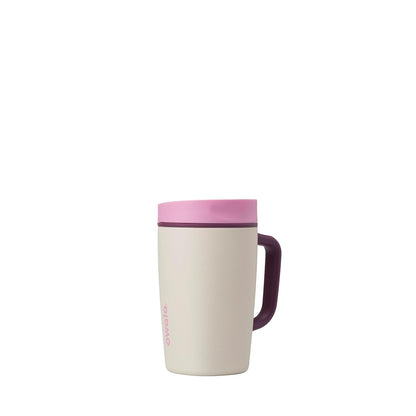 Owala Vaso Térmico SmoothSip Slider para Café, Acero Inoxidable - Classic - 12-Ounce - Recreo de Dia