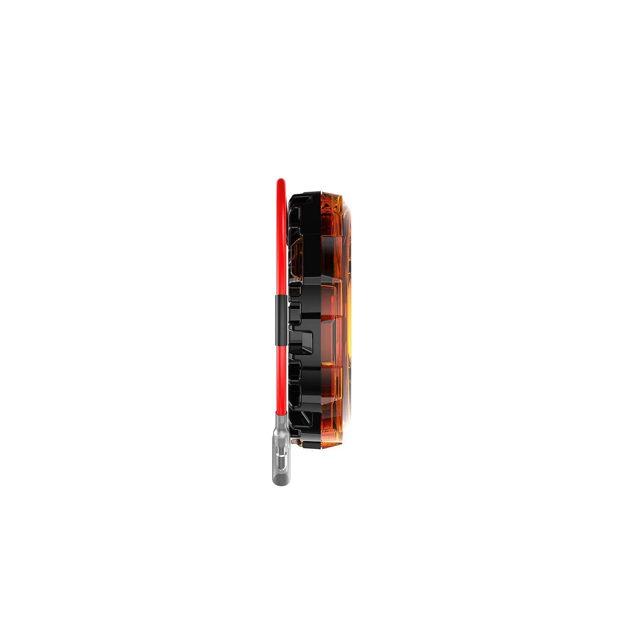 KC 1360 Cyclone V2 LED Luz Única para Todoterreno Lente Ámbar Haz de Inundación 5W, Negro