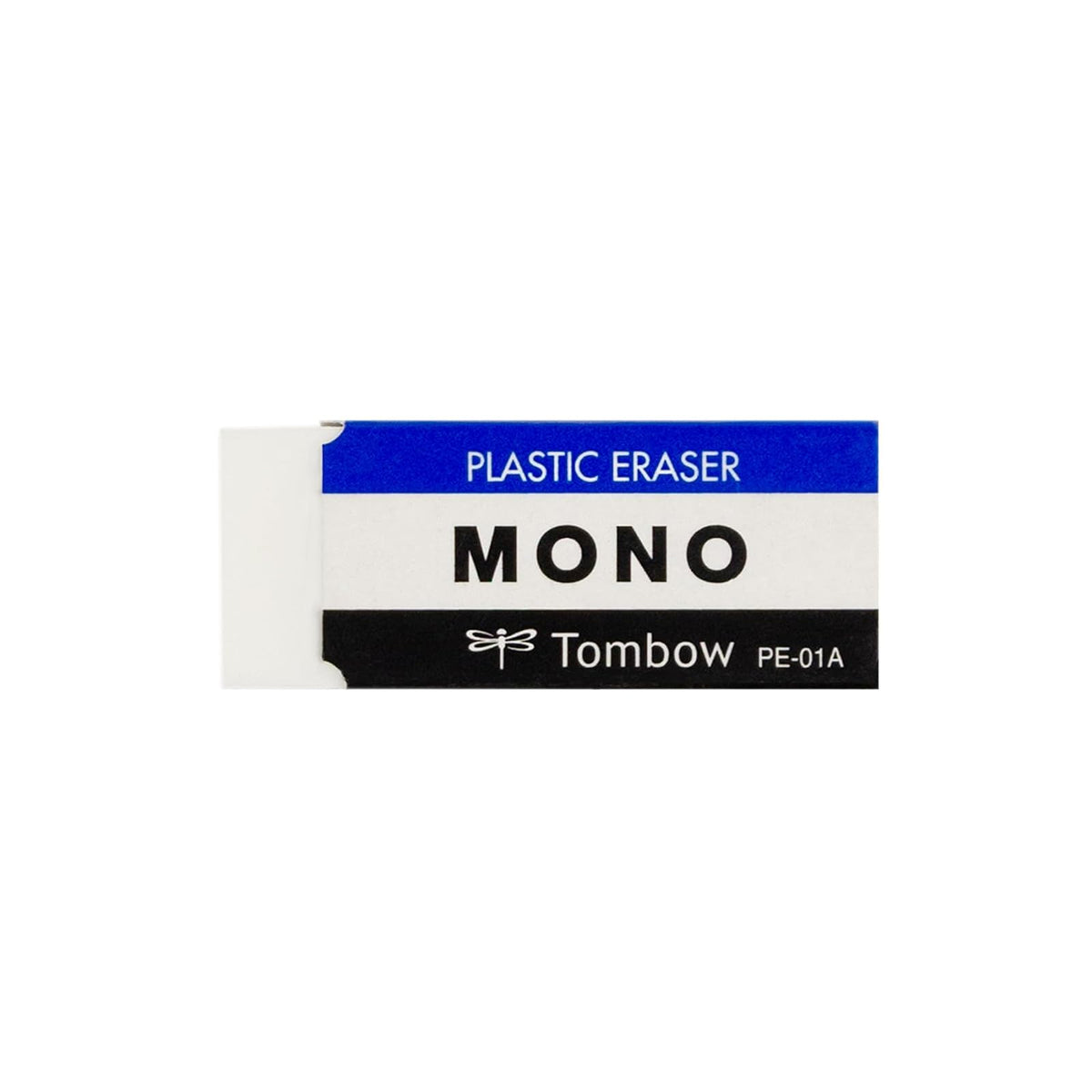 Tombow Borrador Overol 57320 | Blanco, Caja de 40 piezas, Pequeño, Forma overol, Material plástico suave