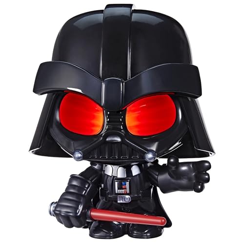 Star Wars Force N Telling Vader - Figura de acción de Darth Vader electrónica Que predice el Futuro con más de 40 respuestas para niños y niñas a Partir de 4 años