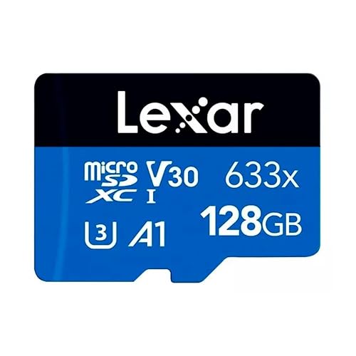 Lexar LSDMI128BBNL633A - Tarjeta microSDHC/microSDXC UHS-I de Alto Rendimiento (128 GB)