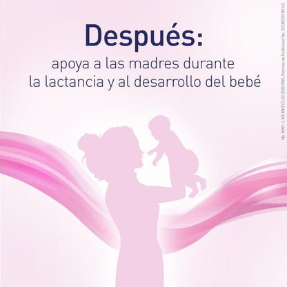 Elevit Embarazo y Lactancia, Multivitamínico con Ácido Fólico y Hierro, Ayuda el Sano Desarrollo de los Órganos de tu Bebe, Vitaminas para Mujer y Bebé, 30 Tabletas