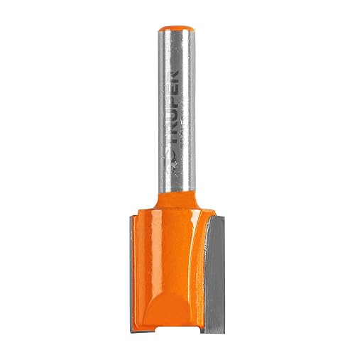 Truper BROU-R2-5/8, Broca para router, recta 2 filos, 5/8"