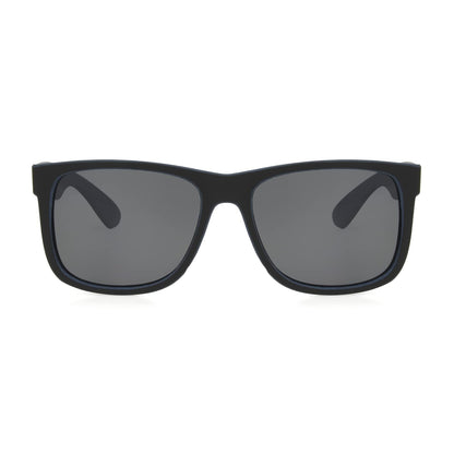 Foster otorgar Jace - anteojos de sol polarizadas para hombre, color negro mate y azul marino, 54 mm de EE. UU, Negro -, 54 mm
