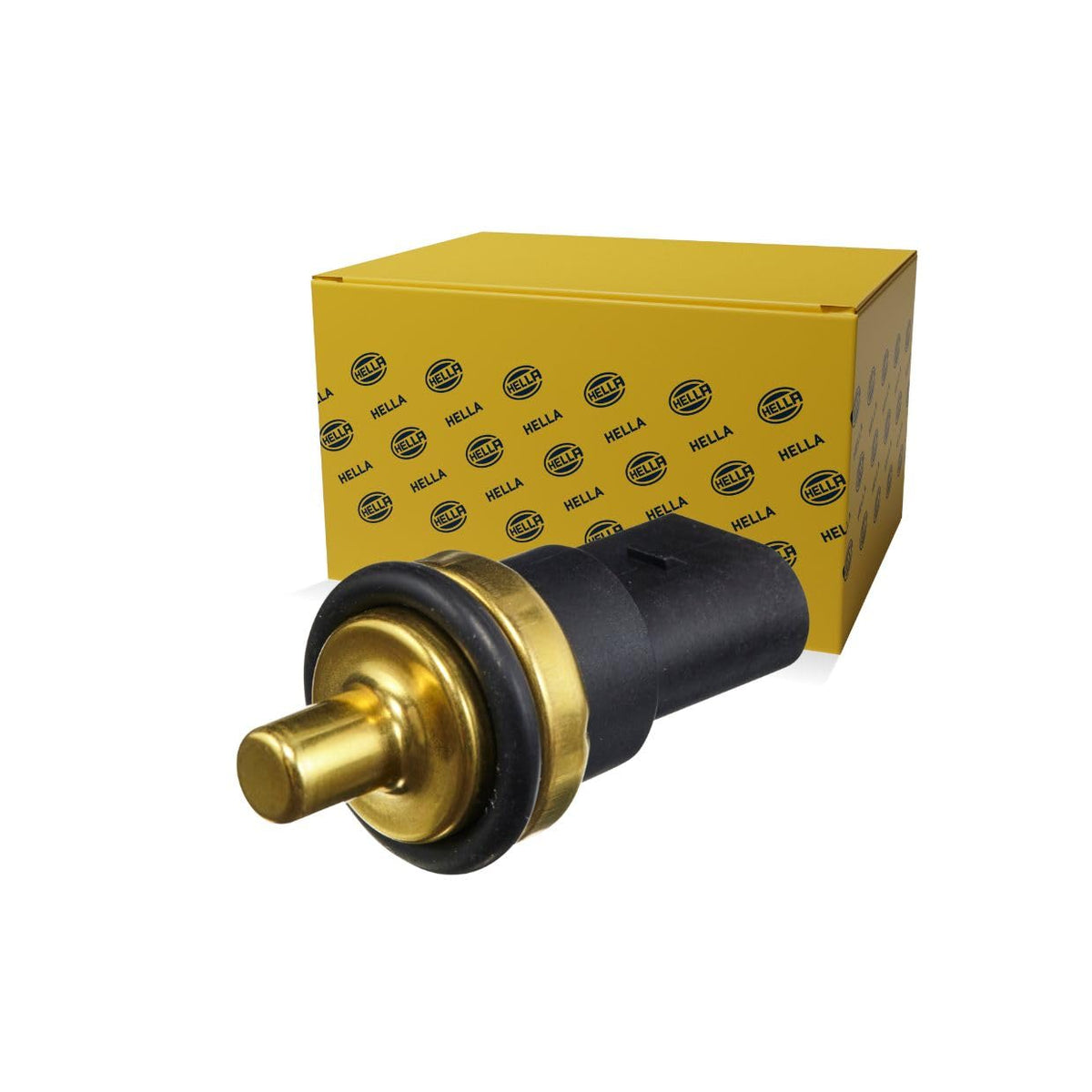 Hella Sensor de Temperatura del Refrigerante 6PT 009 309-331, 12V, con Junta y Circlip