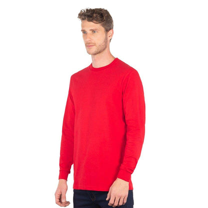 Optima Playera Cuello Redondo Manga Larga para Hombre