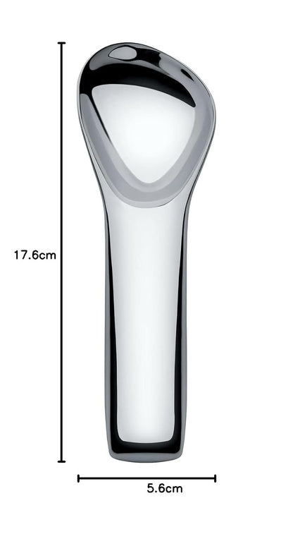 Alessi VS05 Koki - Cuchara para helado, color plateado