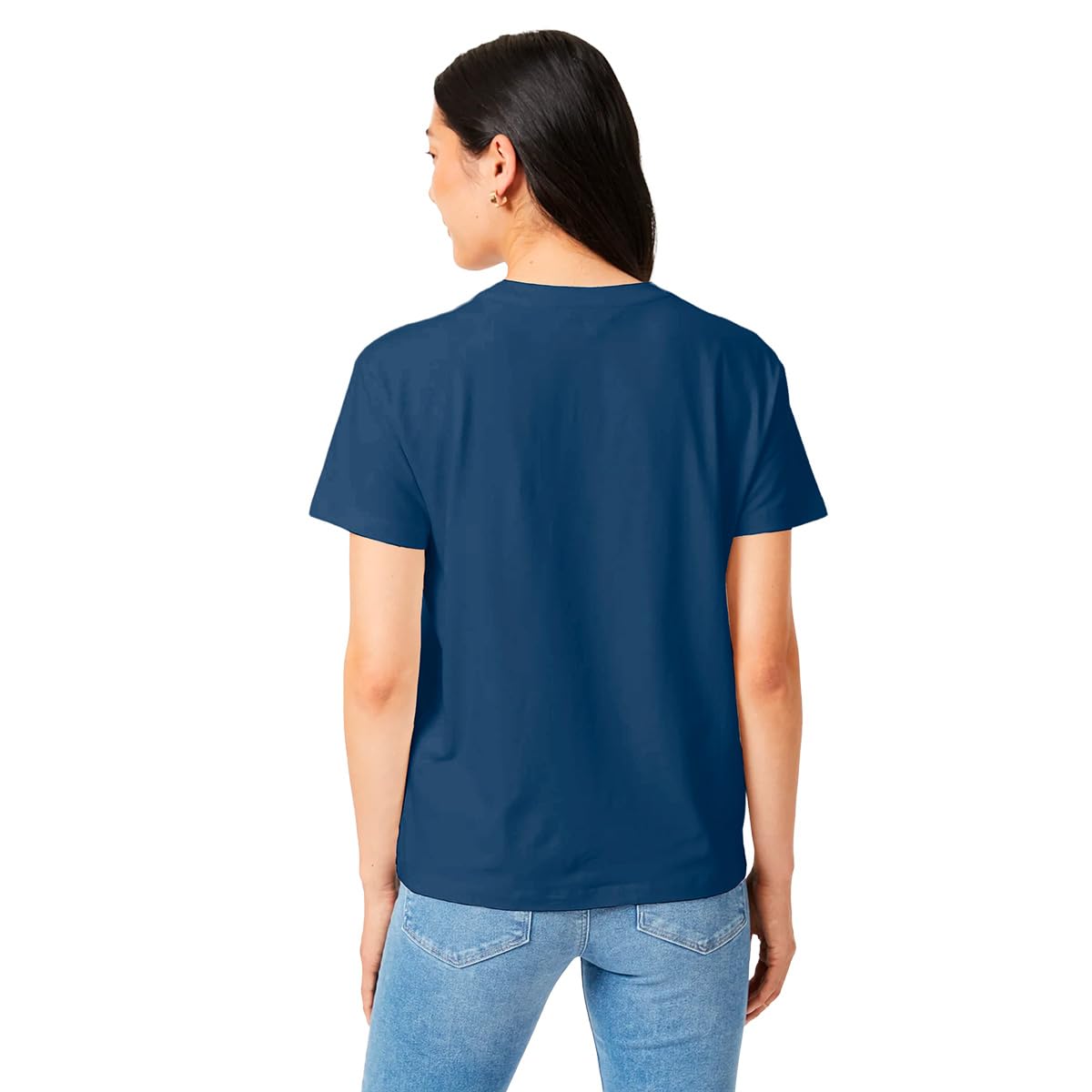 The Simpsons Itchy y Scratchy Playera Casual para Mujer Fit Regular