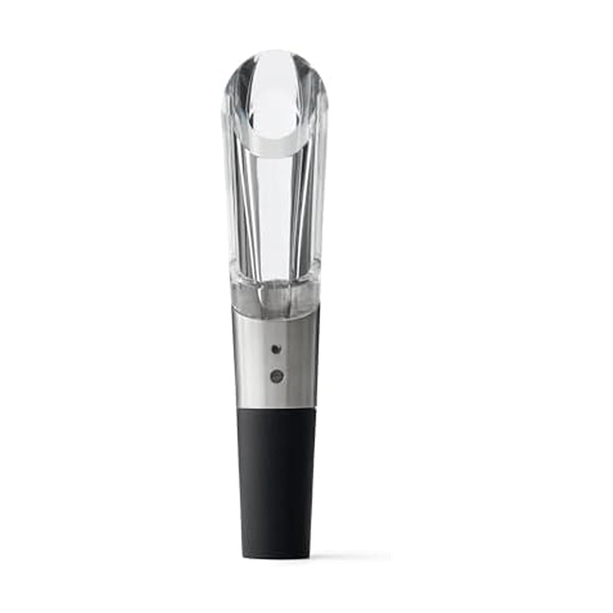Rabbit W6127 Super (acero inoxidable, negro, transparente) Aireador de vino y vertedor