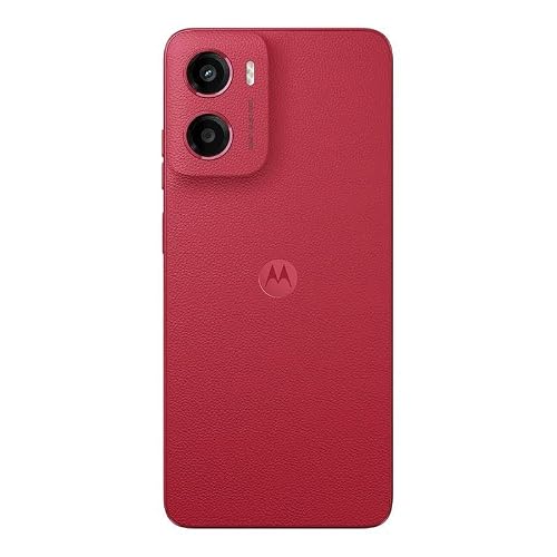 Motorola G05 Rojo (4GB RAM/128GB), 50MP, Celular Desbloqueado