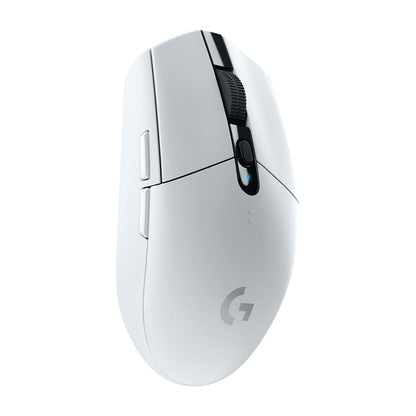 Logitech G305 Mouse Gamer Inalámbrico, Sensor Hero 12K, 12,000 DPI - Blanco