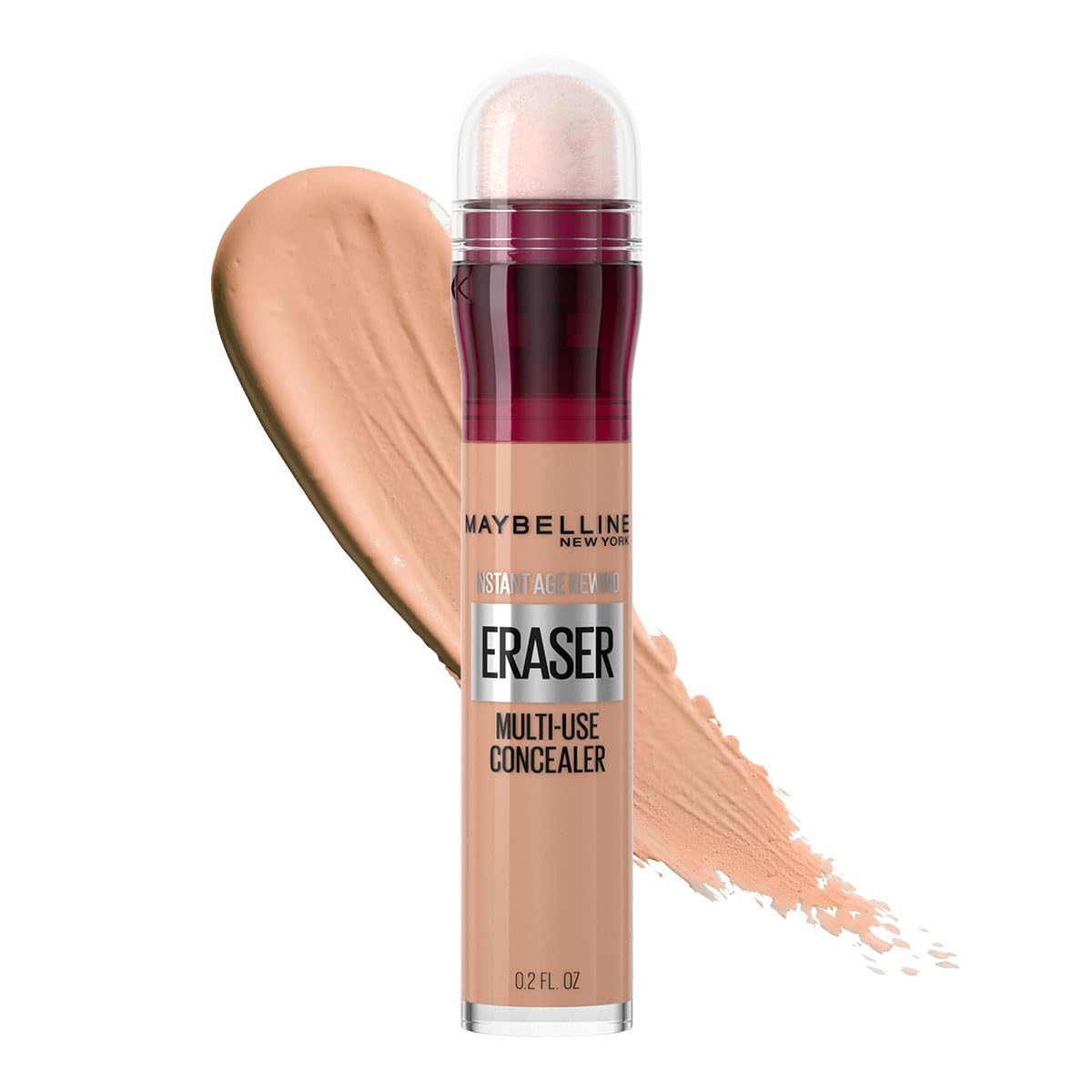 Maybelline New York Instant Age Rewind Eraser Dark Circles Treatment Concealer Makeup, Honey, 0.2 fl. oz.