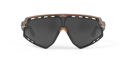 Rudy Project Lentes Defender RP Optics Deportivos Armazón Bronze Matte Fade Black Matte, Bumpers Black Mica Smoke Black