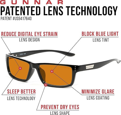 GUNNAR - anteojos premium para juegos y computadora - Bloquea la luz azul - Riot
