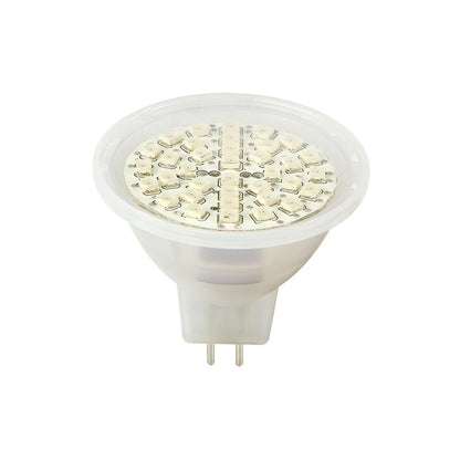Tecnolite - Foco MR16 LED 2.3 W, Luz Amarilla, Base GX5.3, No atenuable