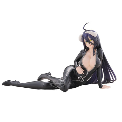 Banpresto - IF Albedo, Figura Coleccion, Overlord Relax Time, 18 cm (7") | Pose reclinada, sensación de movimiento, incluye soporte, acabado premium, producto para mayores de 15 años
