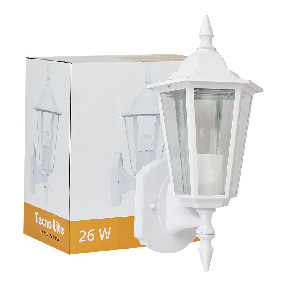 Tecnolite Farol de Exterior, color Blanco FTL-7055/B