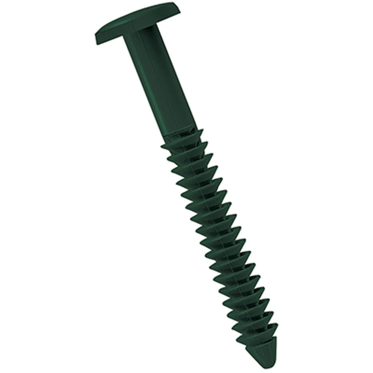 Ekena Millwork LVSL0012MG 3" Lifetime Vinyl Shutter-Lok's, Midnight Green - Verde(Midnight Green)