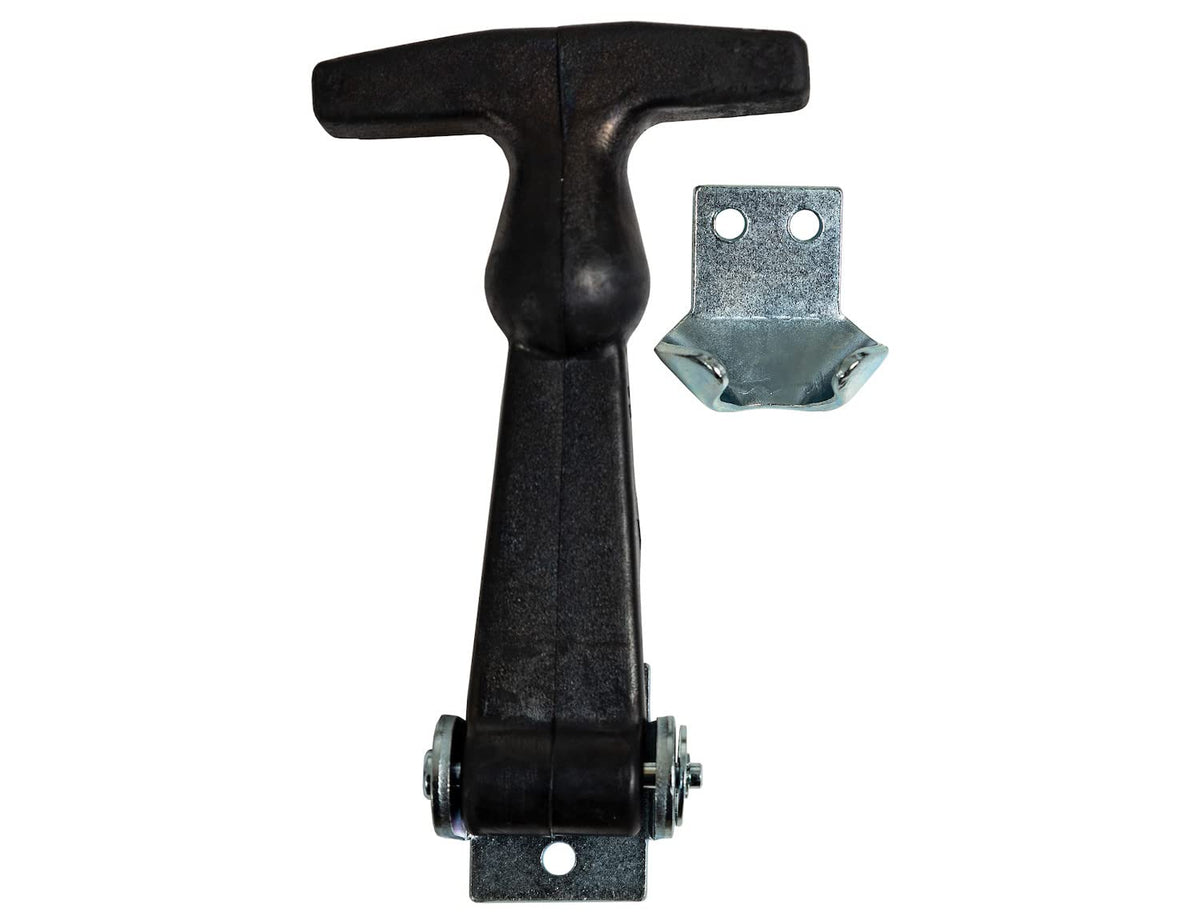 Buyers Products WJ201U Pestillo de Goma para Camioneta y Remolque, Negro | Sostiene de forma segura las campanas, compartimentos y cajas de herramientas del vehículo, con tensión de goma resistente a