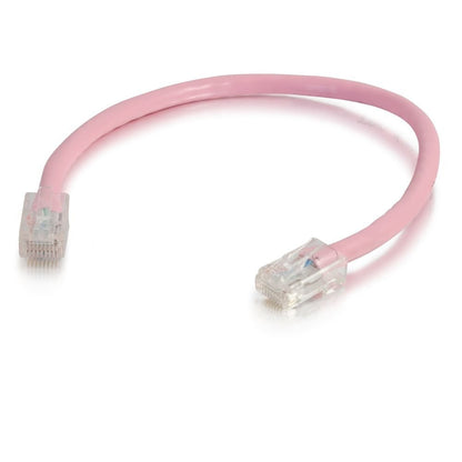 C2G Cable de Red Cat5E RJ45 sin Bota - 45.7 m - Rosado