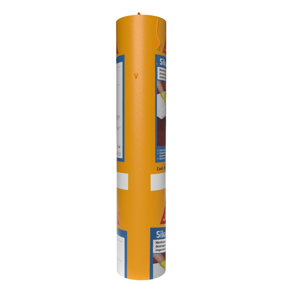 Sika - Tela de Refuerzo para Impermeabilizantes Acrílicos y de Poliuretano - Para Zonas Críticas para Cubrir Fisuras - Alta Resistencia a Tensión y Rasgado - Rollo de 1.1 m x 100 m