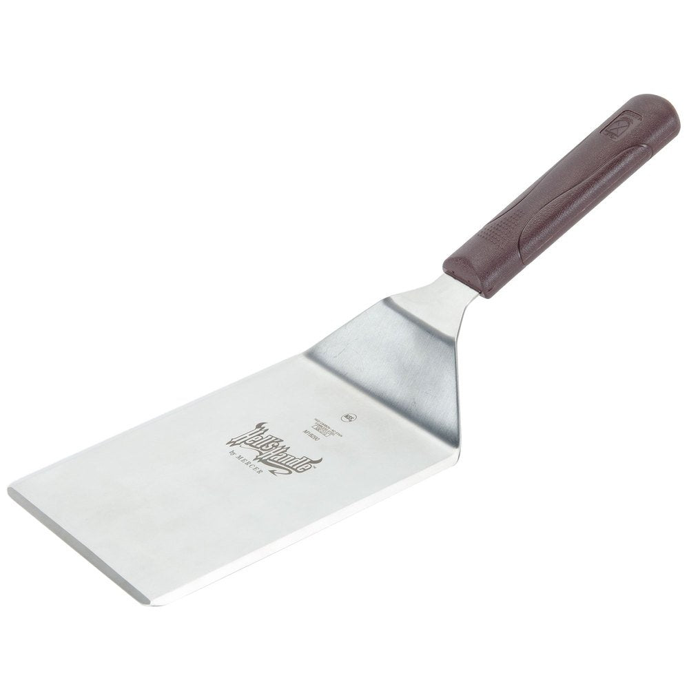 Mercer Culinary Hell's Handle Heat Resistant Heavy-Duty Turner, 6-Inch by 5-Inch