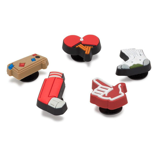 Crocs Jibbitz - Paquete de 5 dijes deportivos para zapatos | Jibbitz