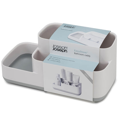 Joseph Joseph Organizador de baño EasyStore (Gris/Blanco)