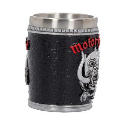 Nemesis Now B4122M8 Motorhead - Vaso de chupito (7 cm, resina con inserto de acero inoxidable, 35 mililitros)