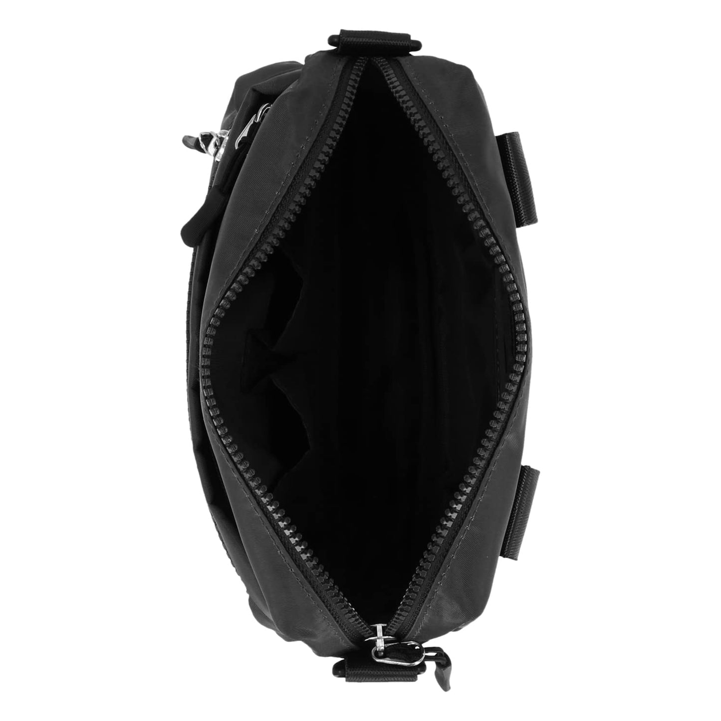Nautica Nautica - Puf de nailon para mujer, con correa de hombro ajustable, Negro -, Talla unica