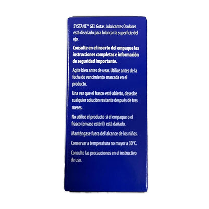 Systane Gel Gotas 10ml, Pack of 1