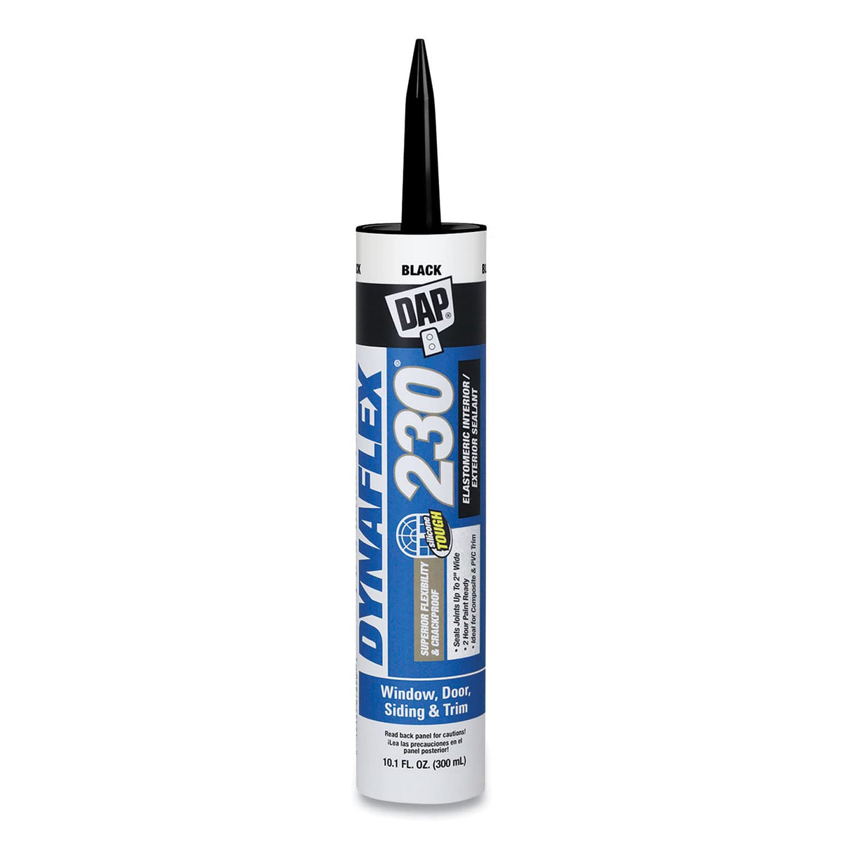Dap 7079818280 DYNAFLEX 230 Black Raw building material, 10.1 oz,