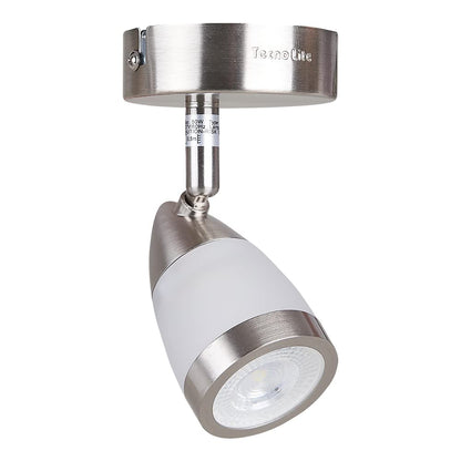 Tecnolite Lámpara Spot de Sobreponer Dirigible Potencia Máx. 50 W, 1 Base GU10, No incluye foco