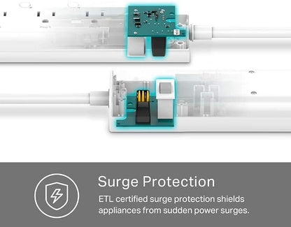 TP-Link Kasa Smart WiFi Plug Mini - Enchufe inteligente, Tira de electricidad inteligente, 1 paquete, Blanco