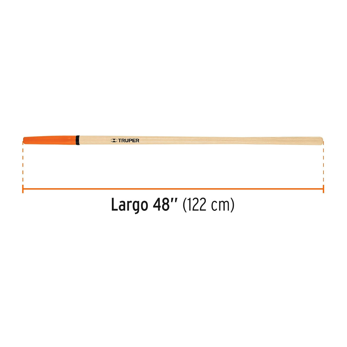 Truper MG-BPJ, Mango de reposición para bieldos, largos, 54"