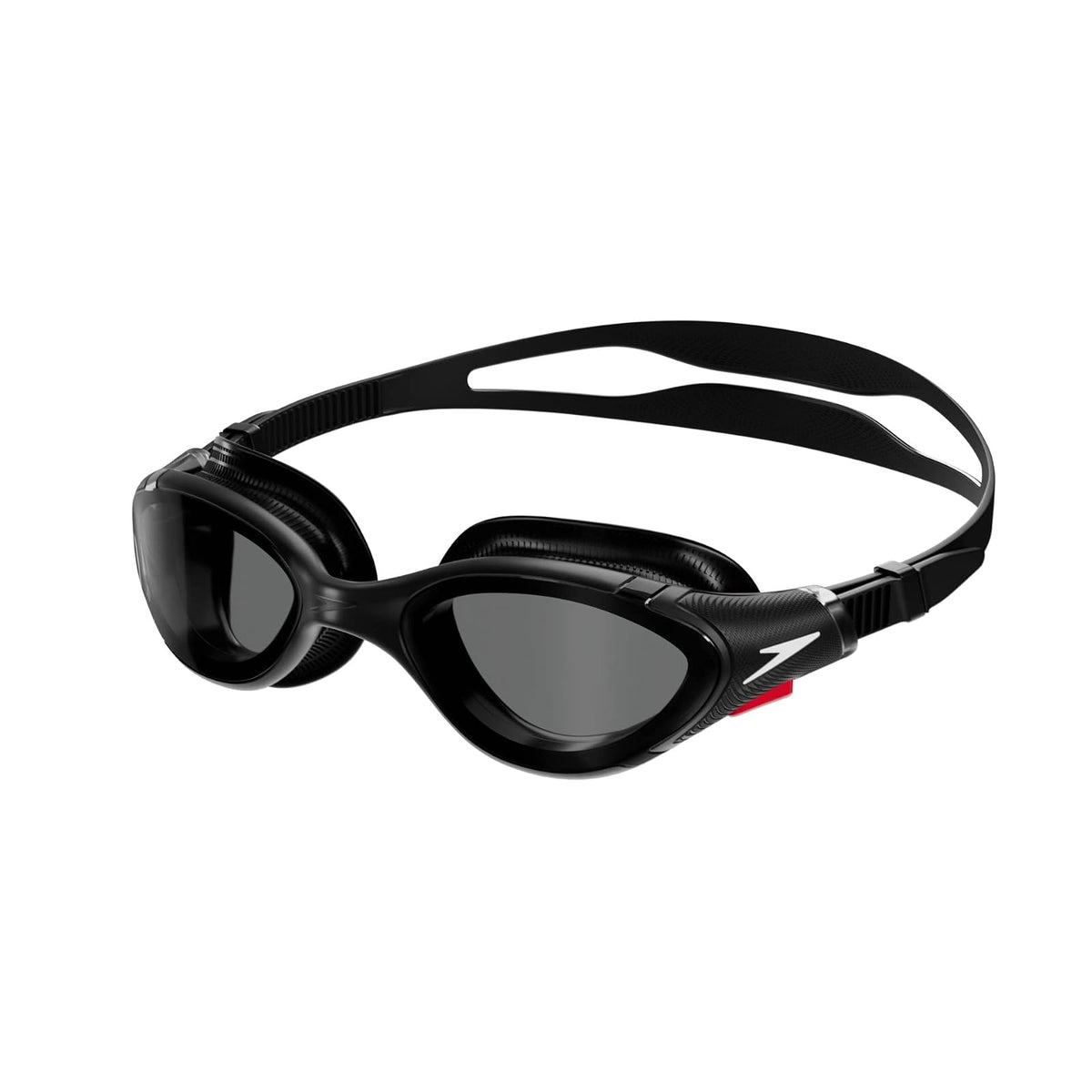 Speedo Biofuse 2.0 Goggles de Natación Unisex Adulto - Negro - blanco - humo