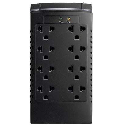 Koblenz Regulador Electrónico de Voltaje de 1350 VA / 700 W con 8 Contactos Regulados, con Luz LED, Supresor de Picos, Ideal para Televisiones y Computadoras, para Hogar y Oficina RB-1350