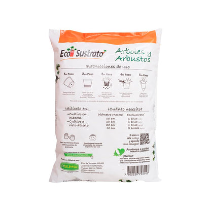 PISUMMA Sustrato Orgánico para Árboles y Arbustos – 30 L | Enriquecido con Materia Natural para Raíces Fuertes y Suelos Saludables | Ideal para Jardinería Sostenible en Exteriores e Interiores