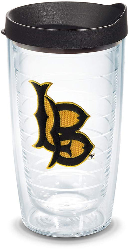 Tervis Vaso con Tapa, Diseños de Equipos Universitarios NCAA - Ca St Univ Longbeach - 473,18ml - Transparente